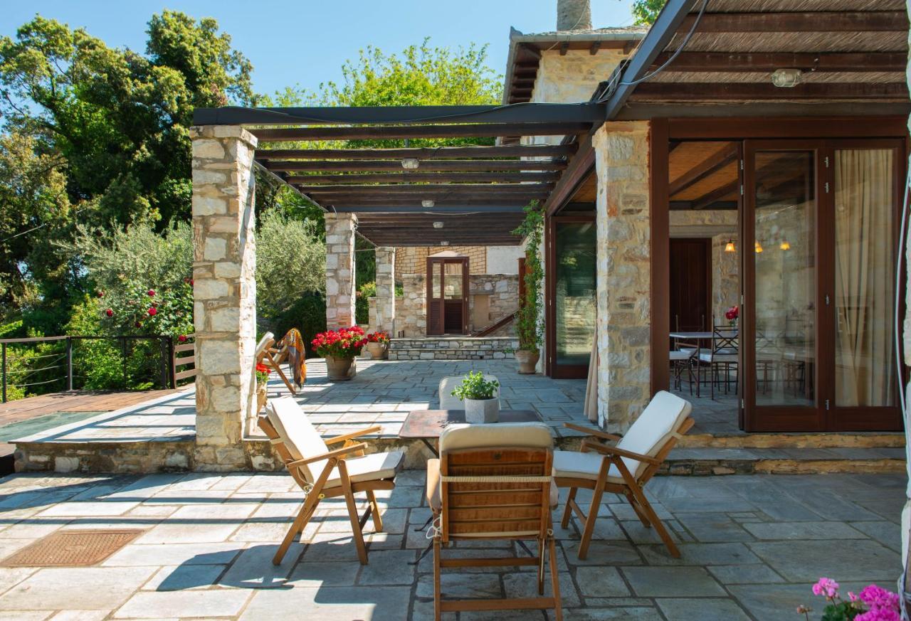 Pelion Bnb Luxury Homes Damouchari Exterior foto